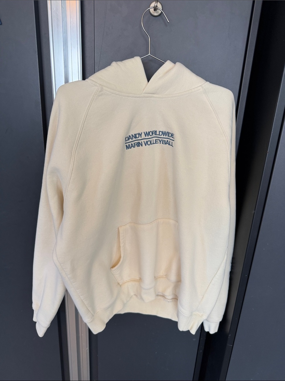 Marin Volleyball Cream Hoodie
